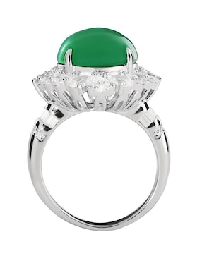 Anillo Gladkova Joyería P 925 de plata ágata brillante