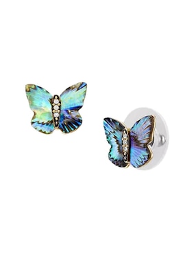 Broqueles de mariposa Fossil Jewelry