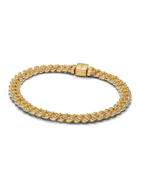 Brazalete Pandora de plata P 925 con acabado brillante