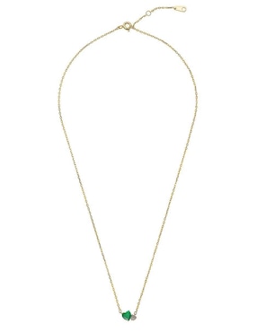 Collar de corazón Sofia Blum de plata P 925