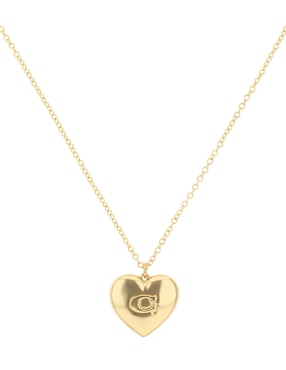Collar de corazón Coach