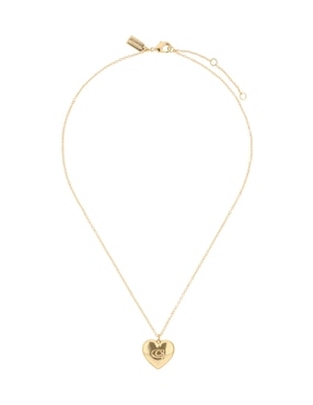 Collar de corazón Coach