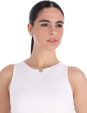Collar de corazón Coach