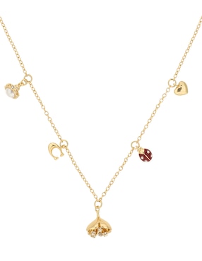 Collar de flor Coach