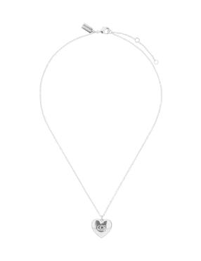 Collar de corazón Coach