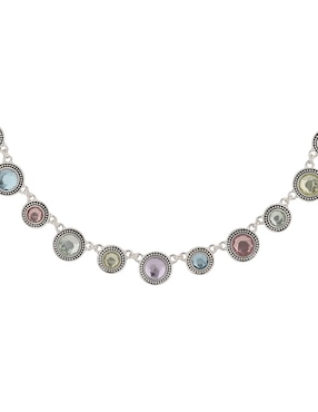 Collar Circular Napier Rainbow Color Declaration