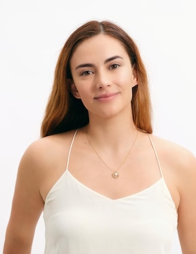Collar Luckyly Emy de baño de oro 14 K