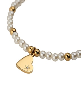 Pulsera Luckyly de baño de oro 18 K Annie Corazón