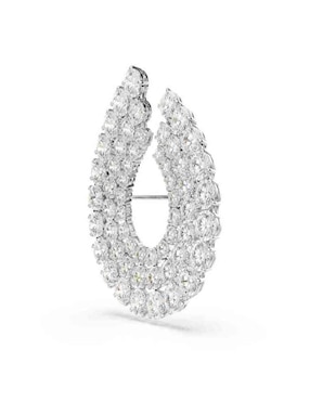 Prendedor con seguro Swarovski
