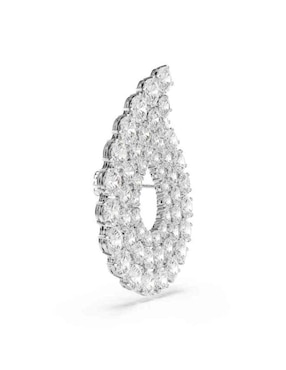 Prendedor con seguro Swarovski