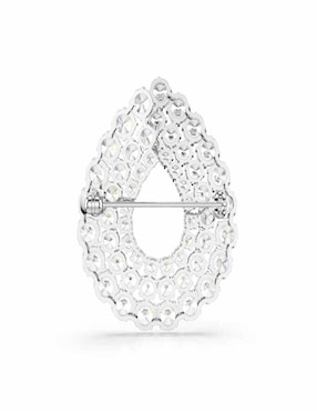 Prendedor con seguro Swarovski