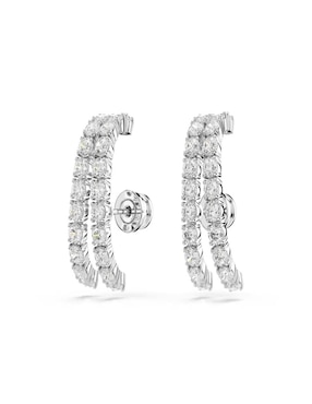 Aretes Swarovski con acabado brillante