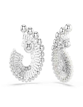 Aretes Swarovski con acabado brillante