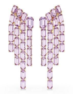 Aretes Swarovski con acabado brillante