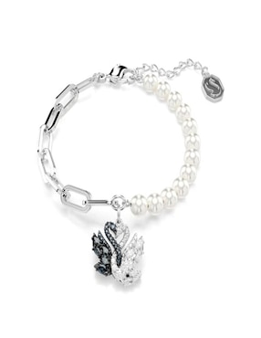 Pulsera Swarovski Swan Pave Con Acabado Brillante