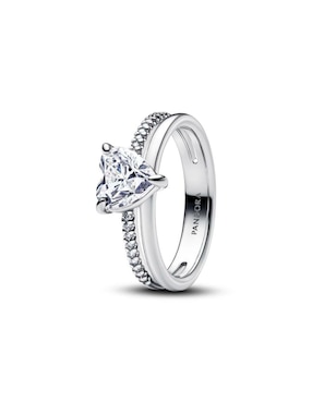 Anillo Pandora Timeless P 925 de plata zirconia cúbica brillante