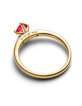 Anillo Pandora Moments P 925 de plata cristal brillante