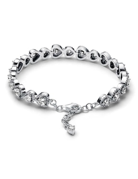 Brazalete Pandora de plata P 950 con acabado pulido