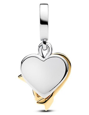 Charm de corazón Pandora moments de plata P 925