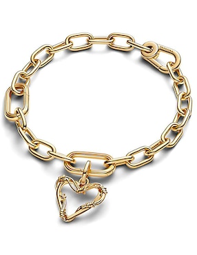 Charm de corazón Pandora me de plata P 925