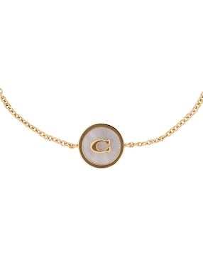 Pulsera Coach con resina 4.1 Mop Coin