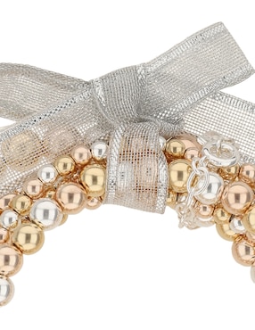 Multi-pulsera Napier Tritone Bonds con acabado brillante