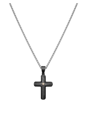 Collar De Cruz Enso Men Necklace Steel