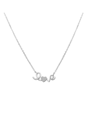 Collar Enso Silver Necklace De Plata P925 Zirconia Cúbica