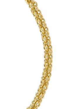 Pulsera Boscaini con acabado chapa de oro