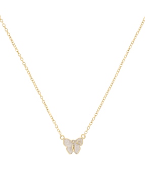 Collar de mariposa Coach