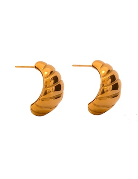 Aretes Aurela 18K Classic Collection con acabado chapa de oro