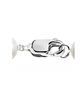 Aretes, collar y pulsera Greg J.M. de plata P925 perla