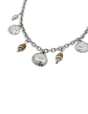 Collar de concha Aurela 18K