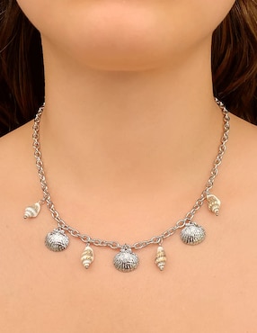 Collar de concha Aurela 18K