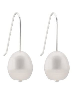 Aretes de gota Lauren Ralph Lauren con acabado brillante