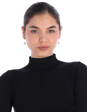 Aretes de gota Lauren Ralph Lauren con acabado brillante