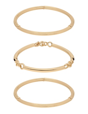 Multi-pulsera Nine West Infinity Link Con Acabado Brillante