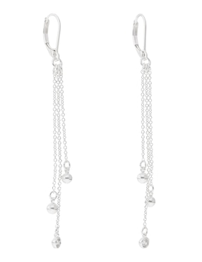 Aretes Lauren Ralph Lauren con acabado brillante cristal