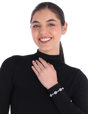 Brazalete Givenchy con cristal Royal Shine con acabado brillante
