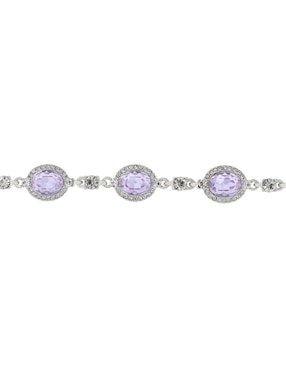 Brazalete Givenchy con cristal Royal Shine con acabado brillante