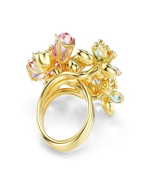 Anillo de flor Swarovski Idyllia F Florere pavé