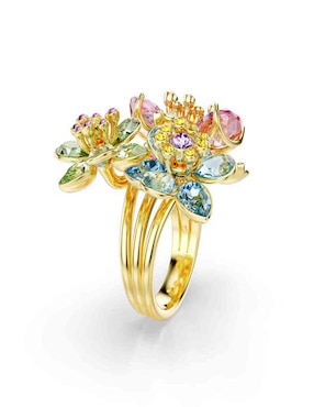 Anillo de flor Swarovski Idyllia F Florere pavé