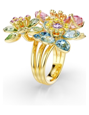 Anillo de flor Swarovski Idyllia F Florere pavé