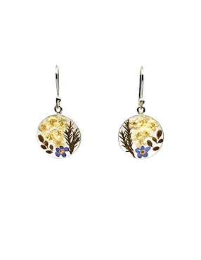 Aretes y collar Petick Ramo de Novia de plata P925