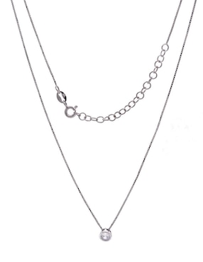 Collar con dije Oro Angelus de plata P 925
