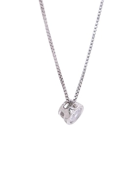 Collar con dije Oro Angelus de plata P 925