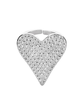 Anillo De Corazón Gladkova Joyería P 925 De Plata Zirconia