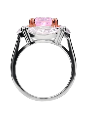 Anillo ovalado Gladkova Joyería P 925 de plata zirconia