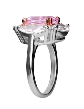 Anillo ovalado Gladkova Joyería P 925 de plata zirconia