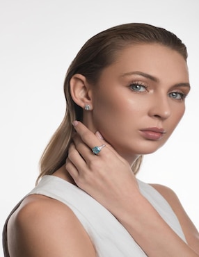 Anillo Gladkova Joyería P 925 de plata zirconia